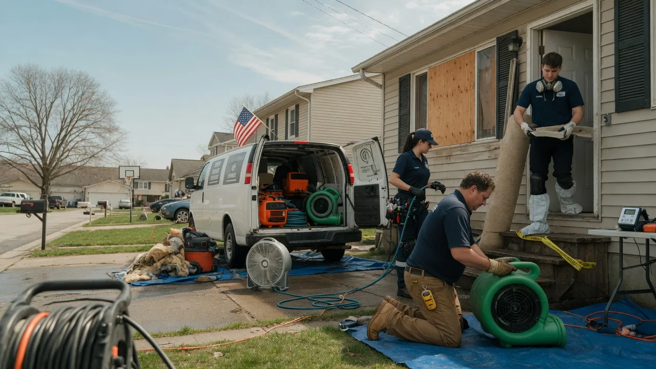 Water Damage Restoration in Crestwood, KY near me